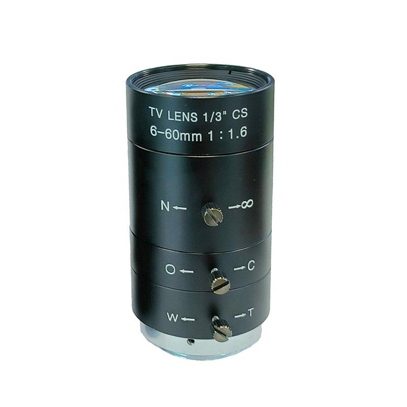 手动光圈变焦镜头3.5-8mm6-15mm6-60mm调焦枪机CS接口摄像机镜头