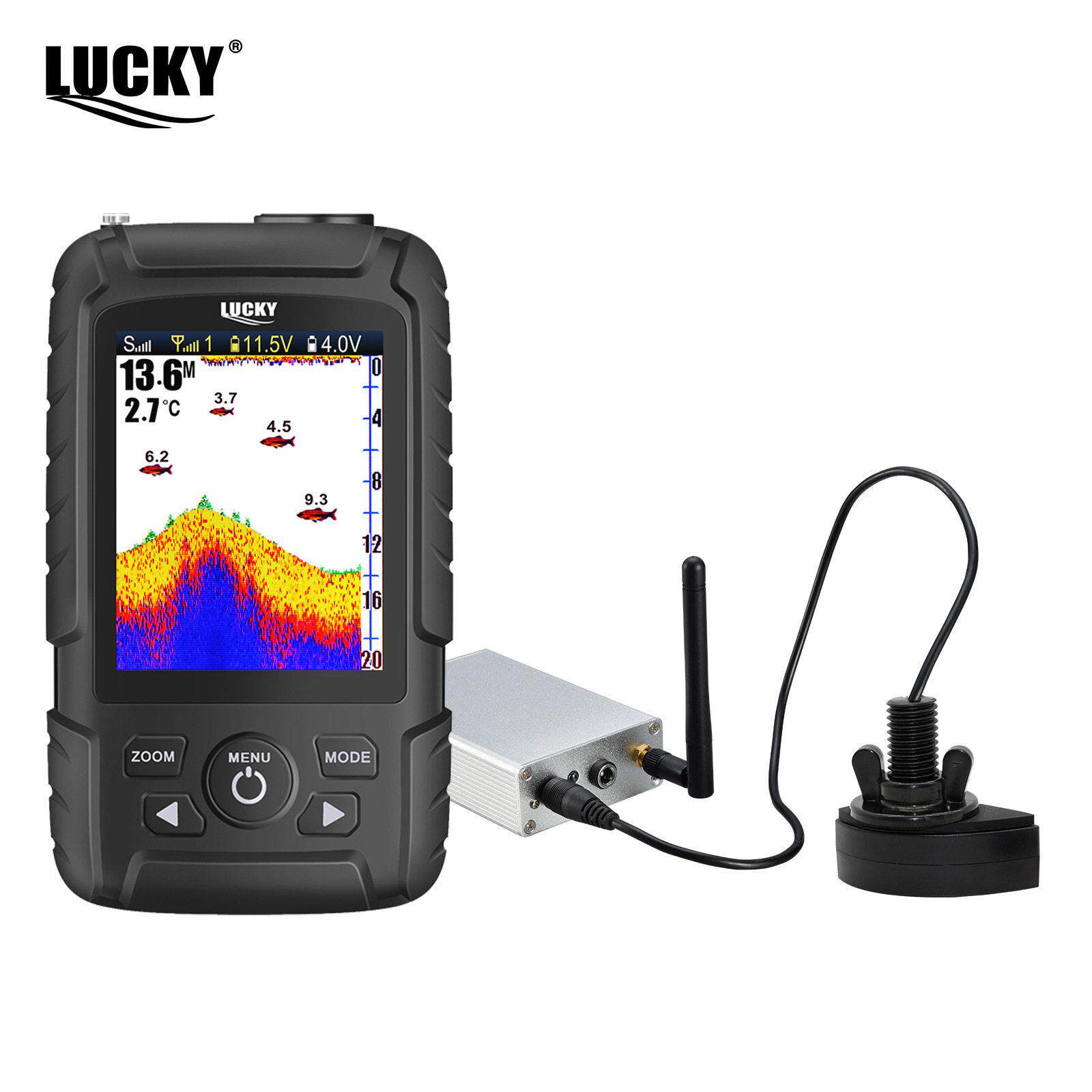 乐琦LUCKY远程探鱼器00米探鱼器