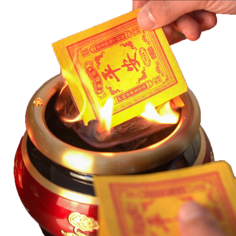 真金箔烧金纸初一十五烧纸炉黄纸天然浆纸金组合纯铜高级竹