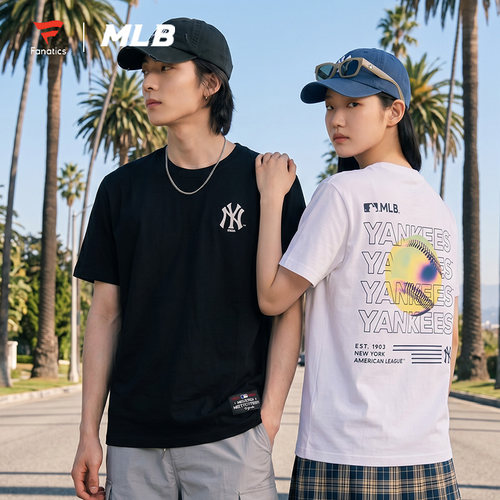 FANATICSxMLB联名短袖T恤男女