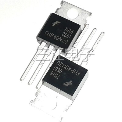 5只 FHP40N20电源场效应管40A200V三极管功率管直插TO220全新进口
