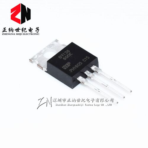全新正品 BT136-600 BT136-600E 直插三极管 TO-220 双向可控硅