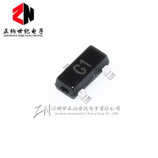 2N5551 MMBT5551LT1G 丝印:G1 SOT-23 1盘3K=83元 NPN贴片三极管
