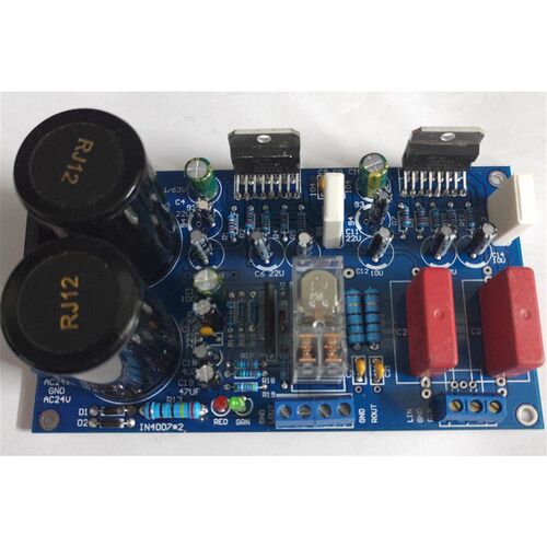TDA7293 7294 双声道带喇叭保护通用靓声PCB板/散件