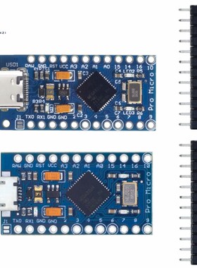 Pro Micro采用Atmega32U4自身usb更新type-c 5V/16M 单片机开发板