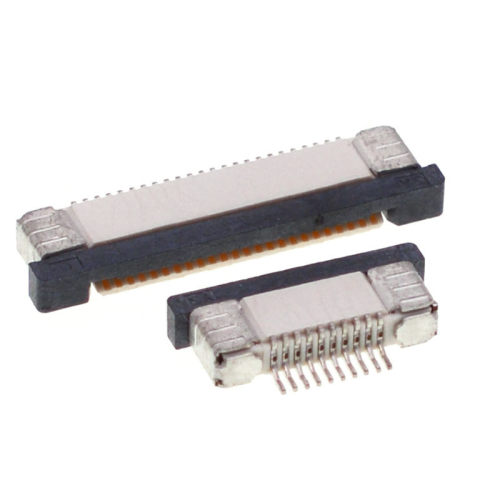 5只 间距0.5MM抽屉式下接连接器4P~64pin FFC/FPC扁平软排线插座