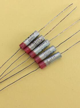 美国古董红头摩罗利 MTP系列 15V 220UF 发烧液态钽银油银电容