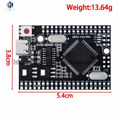 MEGA2560 MINI 改进版 CH340G 配数据线 超实用
