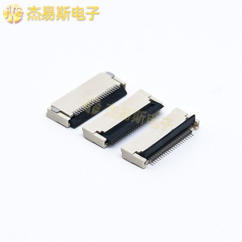 FPC前插后掀 后翻盖双面上下接 0.5MM 4P8P20P24P30 40 60P连接器