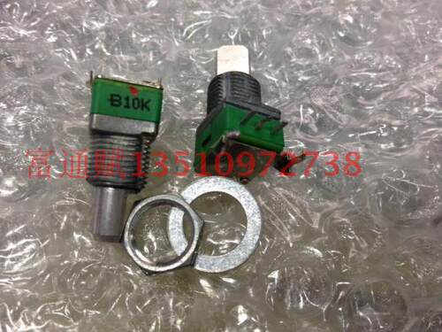 进口台湾 艾华 ALPHA 精密电位器RD09 单联B10K  电位器 15MM半柄