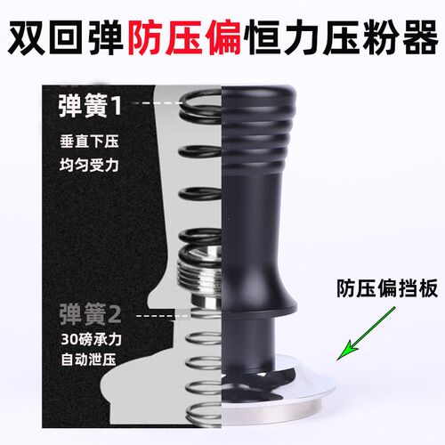 铂富咖啡机配件BES450/870/876/878咖啡压粉器54mm压粉锤三件套装