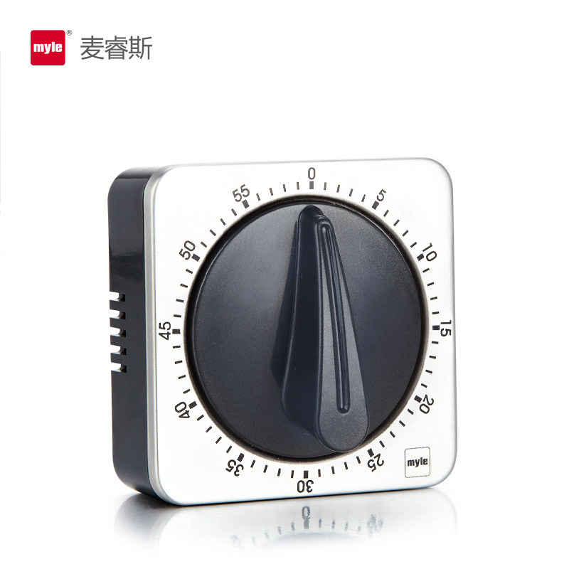 机械式厨房磁吸定时器老人大声音提醒器旋转倒计时家用时间管理器