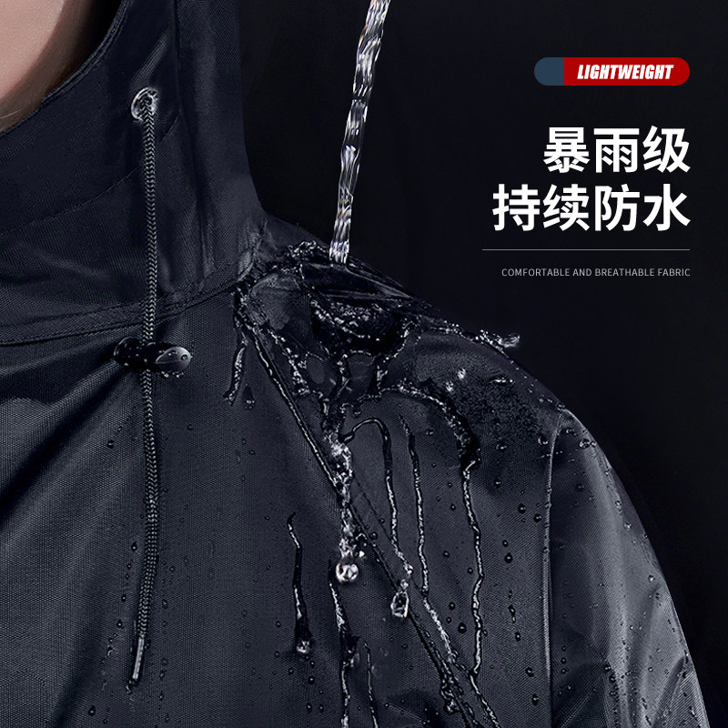 雨衣男款长款全身防暴雨连体电动摩托车套装女成人外穿一体式雨披