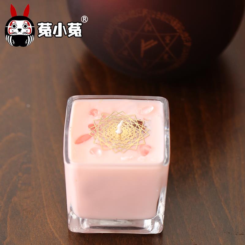 菟小菟 陈靖韬兔兔手工定制香薰蜡烛 多色多味可选卧室客厅已激活