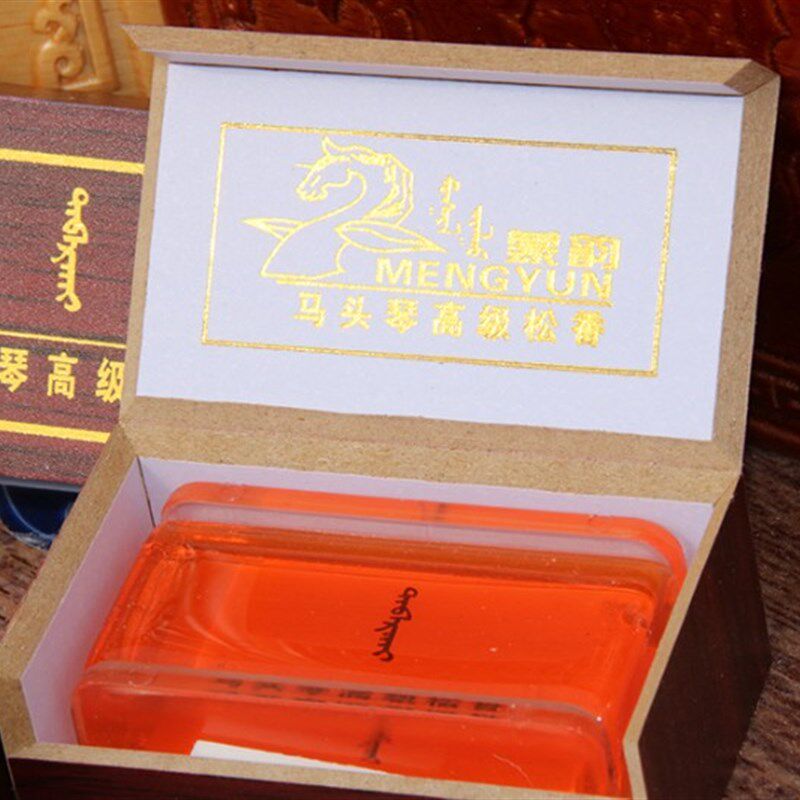 蒙韵高级马头琴松香专业琴弦摩擦配件四块包邮图片
