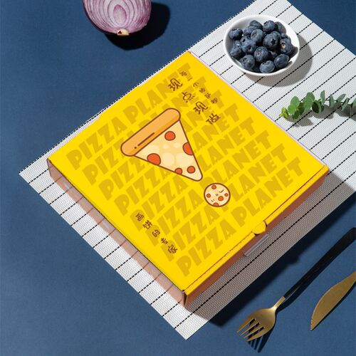 披萨打包盒商用7 8 9 10 12英寸一次性加厚外卖pizza包装定制外卖
