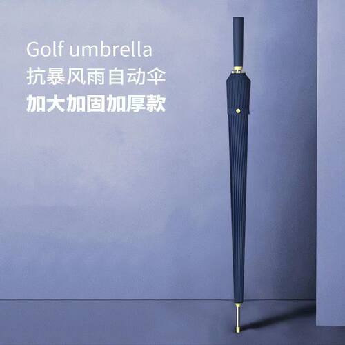 飞恋24骨长柄雨伞自动手动大号抗风双人暴雨结实耐用男女学生雨伞