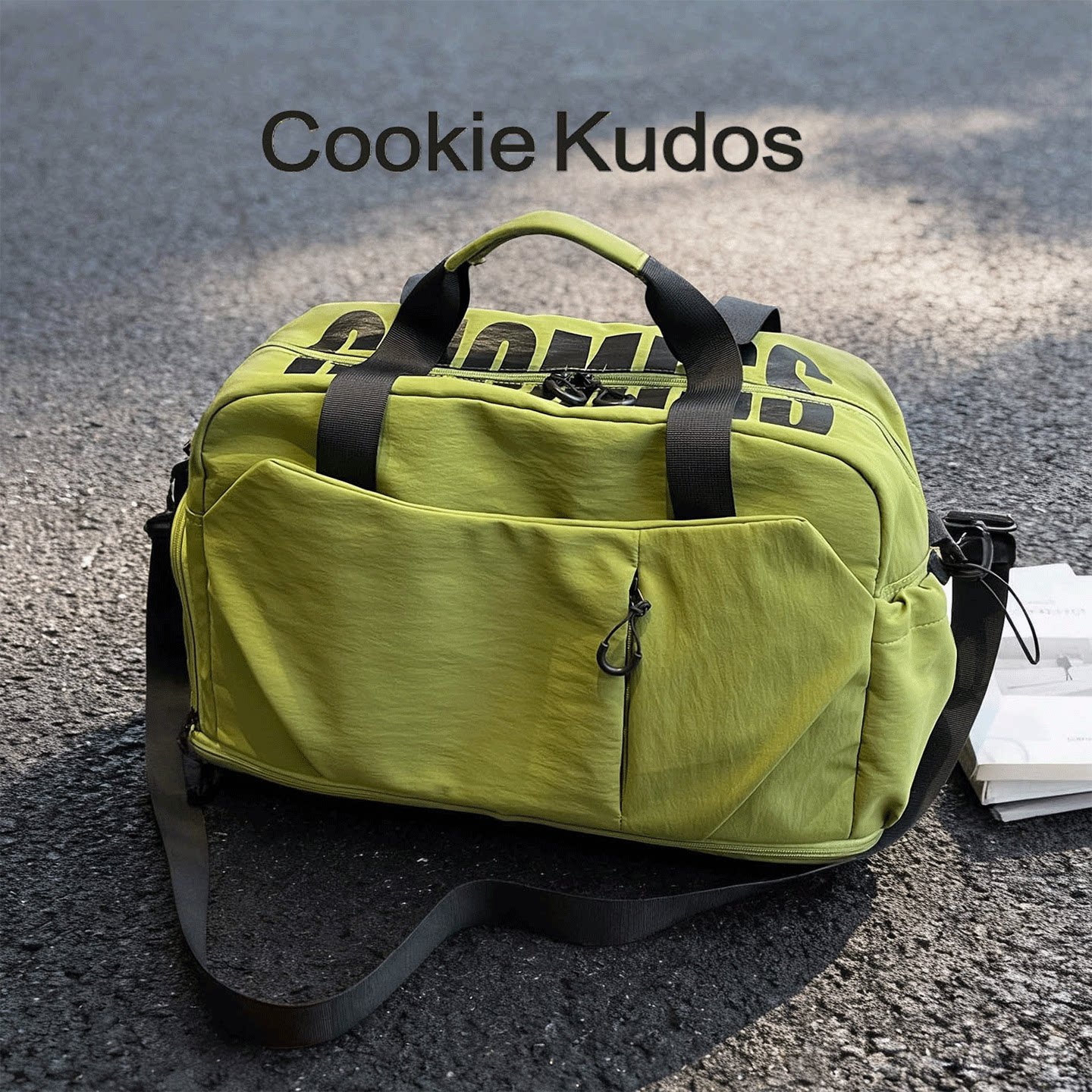 Cookie Kudos户外大容量旅行包男女防水轻便手提斜挎健身包行李袋