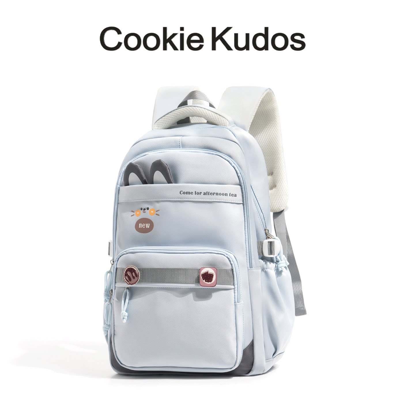 Cookie Kudos可爱卡通双肩背包女初高中学生大容量小学生减负书包