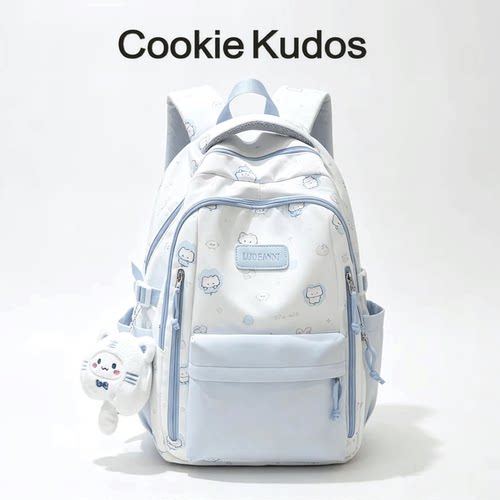 CookieKudos小猫印花双肩包