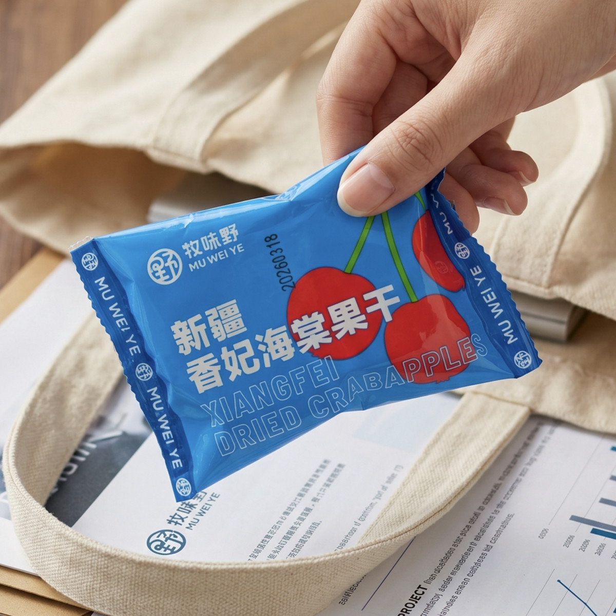 肉质厚实酸甜软糯香妃海棠果