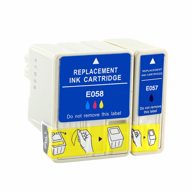 适用爱普生EPSON ME1+ ME1 ME100 B161B打印机黑色 T057 t058墨盒