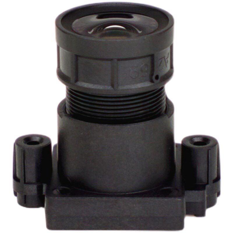 黑光镜头F1.0 2.8mm4mm6mmIR底座夜视全彩M12接口黑光日夜全彩