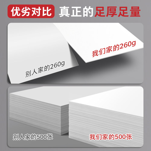 铜版纸a4打印纸200克A3双面高光相纸彩色喷墨铜板纸120g140g160g2