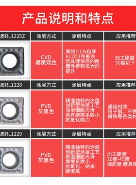 锐利 数控合金不锈钢加工中心倒角刀菱形SCMT09T3刀片刀头刀具