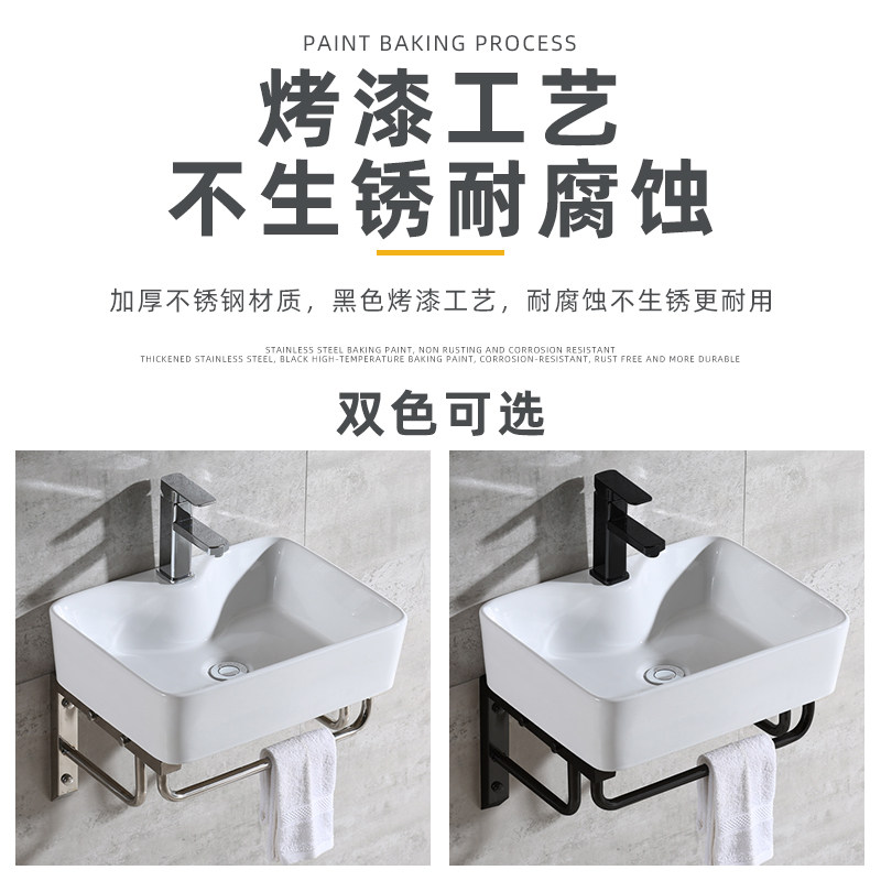 洗手盆支架托架陶瓷台上盆洗脸盆化妆室不锈钢专用支撑架台盆架子