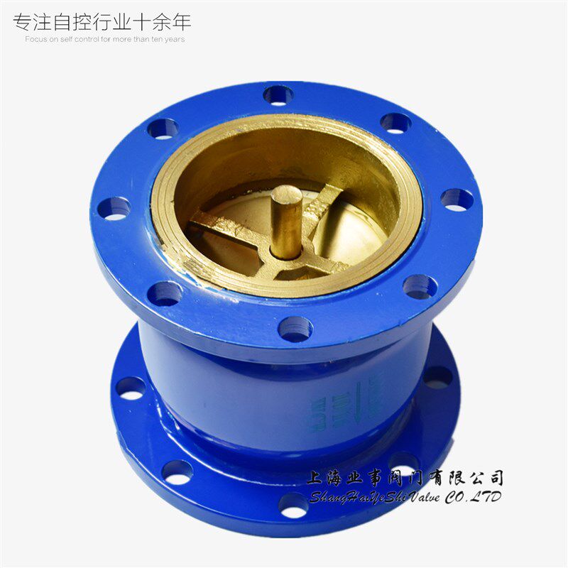 HC41X-16消防水泵防倒流消声止回阀单向逆止阀DN50 65 80 100 150