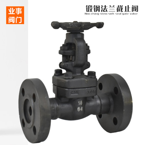 J41H-64C蒸汽导热油A105锻钢高温高压法兰截止阀DN20 25 32 40 50