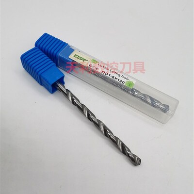 KLOT永伟YG10X 整体合金钻头直柄加长麻花钻2.5/2.6/2.7-25*120