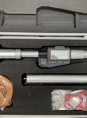 高精度数显三爪内径千分尺三点式内测千分尺孔径三抓内孔0.001mm