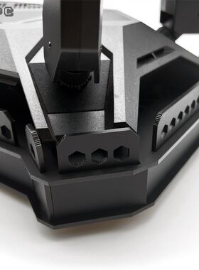 华硕GT-AX6000路由器散热器底座双频6000M温控风扇静音可调速