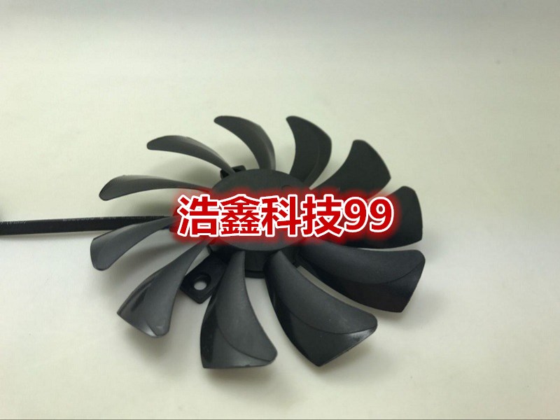 旌宇RX570 RX580 8G显卡风扇  扇叶4线温控静音 显卡扇叶包邮图片