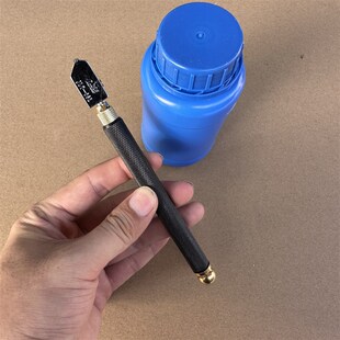 进口玻璃刀瓷砖切割液推刀专用切割油切削液玻璃刀煤油火水250ML