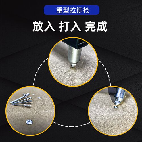 英国ECLIPSE重型铆钉枪多功能双把工业级拉铆枪手动抽芯家用工具