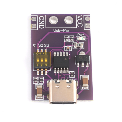 PD/QC/AFC快充诱骗触发器 支持5V 9V 12V 15V 20V固定电压输出