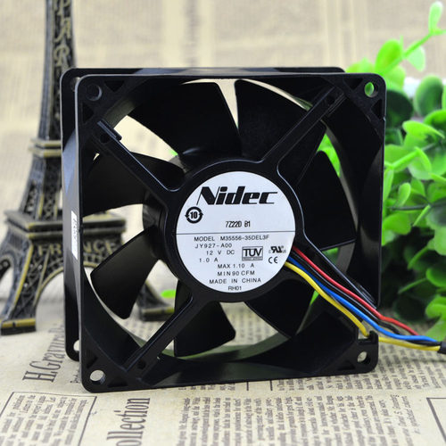 NIDEC  M35556-35 DEL3F 12V 1A DELL POWEREDGE T300服务器风扇