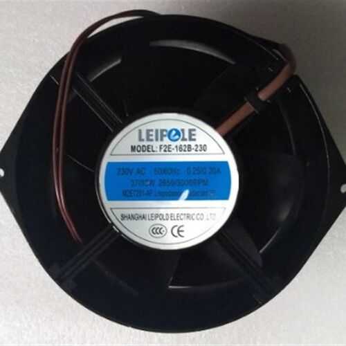 原装上海雷普LEIPOLE正品230V机柜散热轴轮风扇 F2E-162B-230