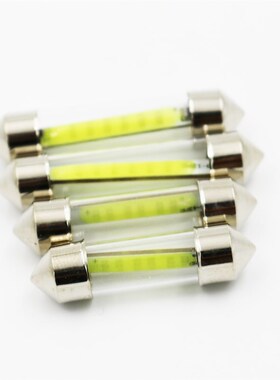12V汽车阅读灯led室内灯泡双尖车顶灯车内灯后备箱灯尾箱改装灯泡