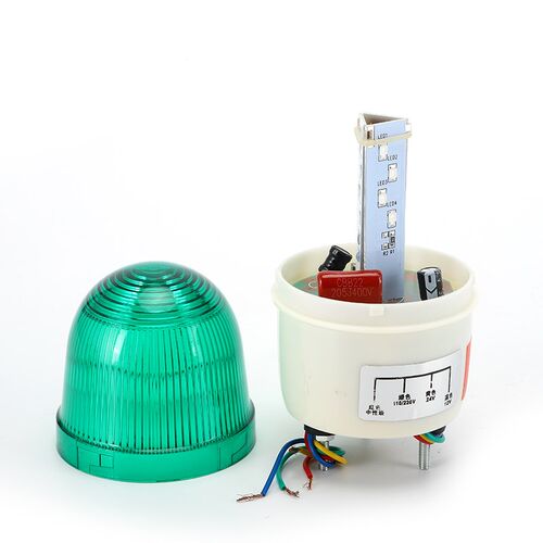 带叫声LED灯闪光灯频闪报警灯迷你型警示灯HDL-2071J 12V24V220V