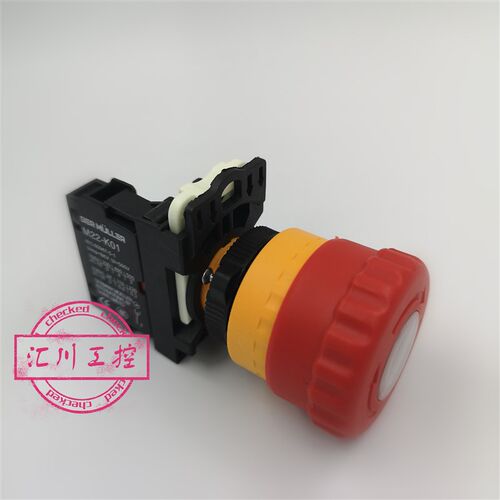 MOFIIFR 德国金钟穆勒 M22-PV/K01急停开关按钮(直提/旋转复位)