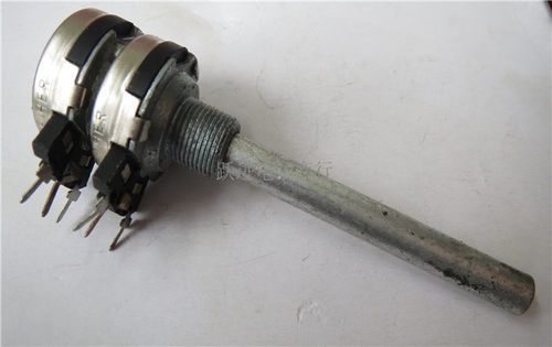 进口西班牙PIHER ST06 双联10MK电位器 10兆 柄长60MMX6 开孔10MM