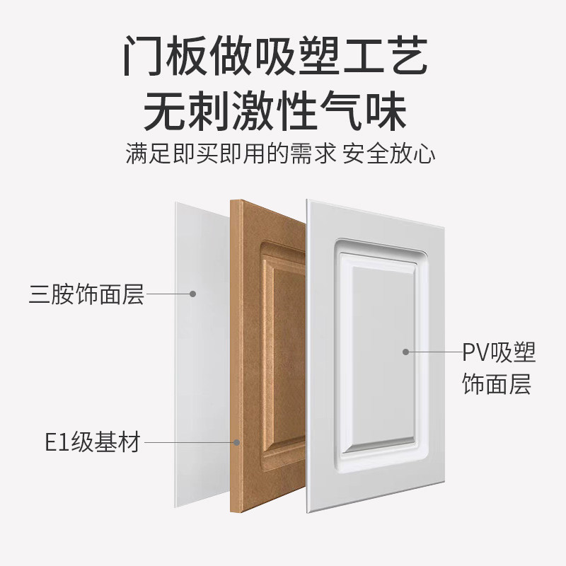 阳台柜收纳置物柜防晒防水高柜家用大容量杂物置物架可定制鞋柜子