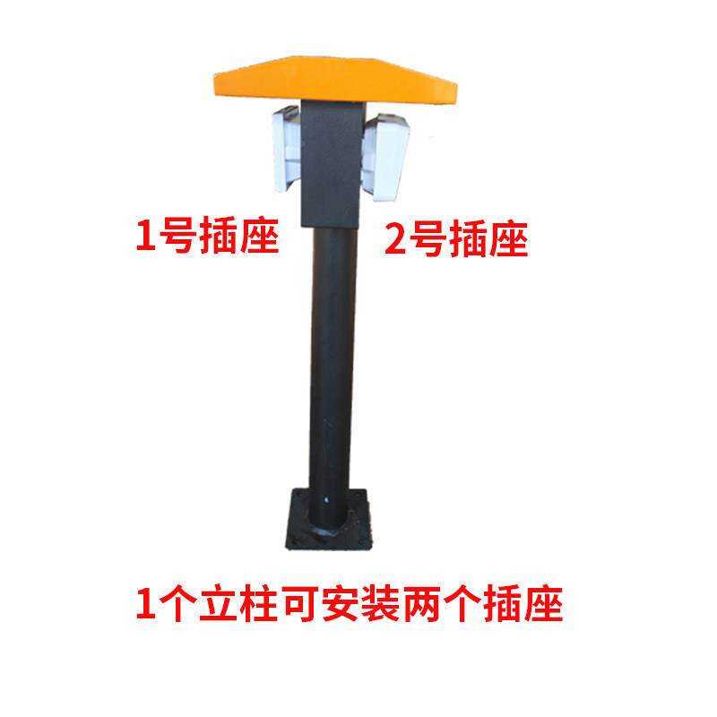瓶电动电车户外防充电桩立柱电车充站景观雨柱充电桩YNI蘑菇头