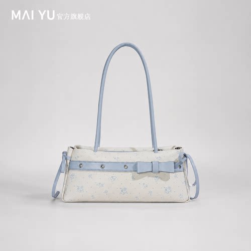 MY碎花包包女2026新款夏季流行时尚精致通勤单肩包外出腋下法棍包