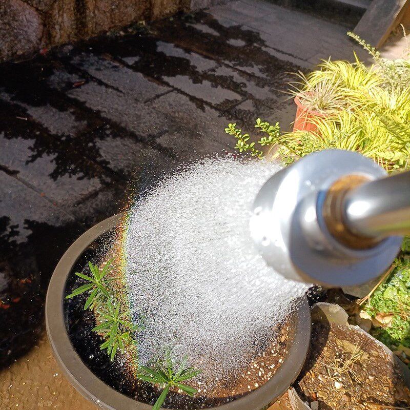 适用浇花洒水喷头育苗浇水神器兰花2000目长杆水枪浇菜农用浇地灌
