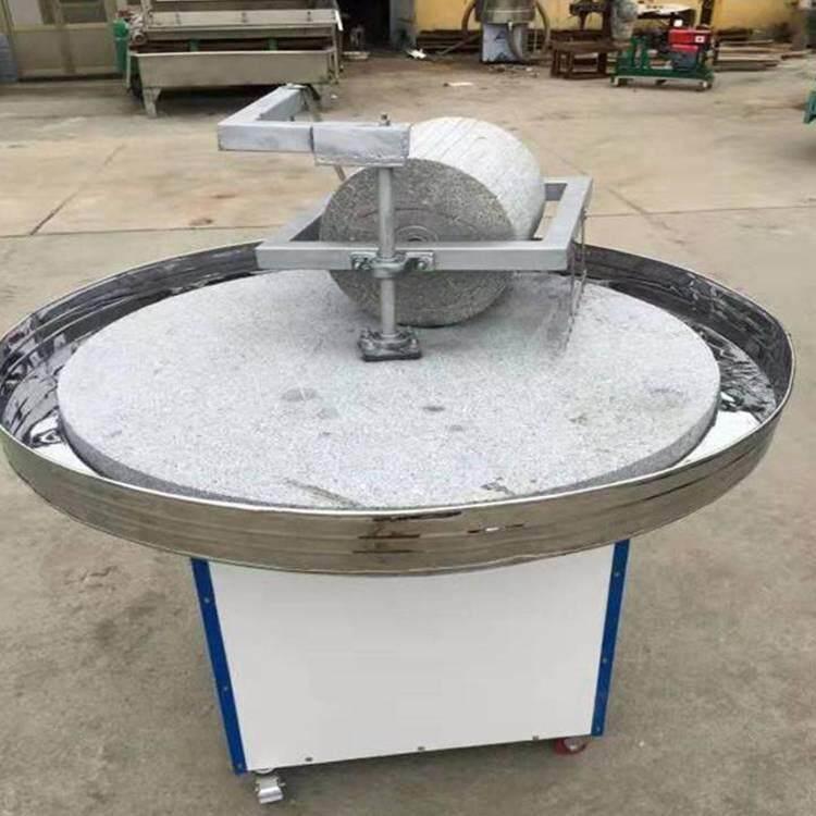 家用电动磨黄豆面石碾青稞辣椒面磨粉机多功能磨艾绒粉机械